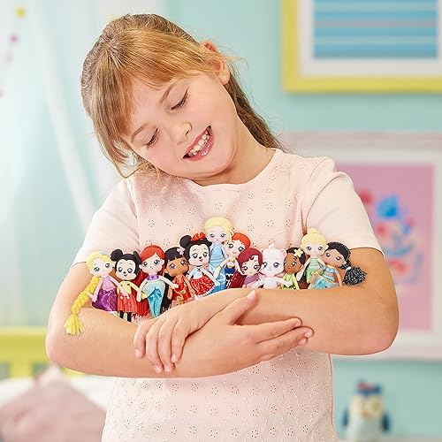 Miniatura 6 de SWEET SEAMS Disney - Muñeca de trapo suave de 6 pulgadas 2 muñecas de juguete juego de pista de hielo del castillo de Anna y Olaf