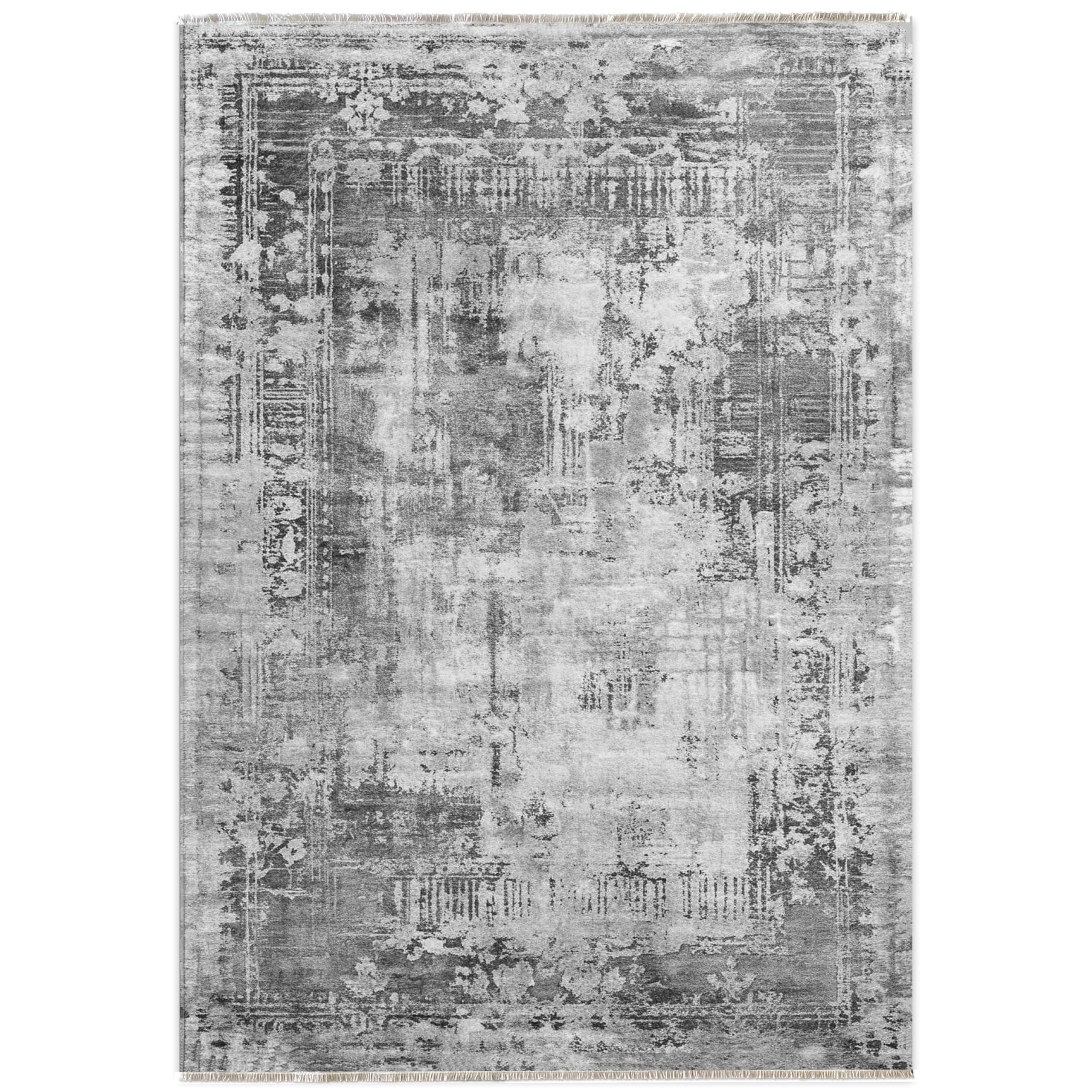 PastelHome Chenille Machine Washable Area Rugs with Non Slip Backing, Ideal for Hallway, Living Room, Bedroom, Kitchen and Laundry Room, Vintage and