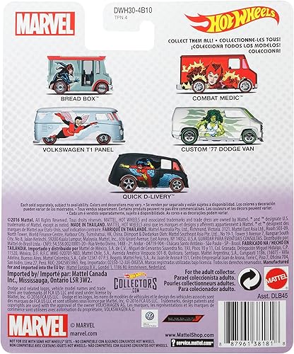 Miniatura 2 de Hot Wheels Vehículo Van Dodge 77 personalizado