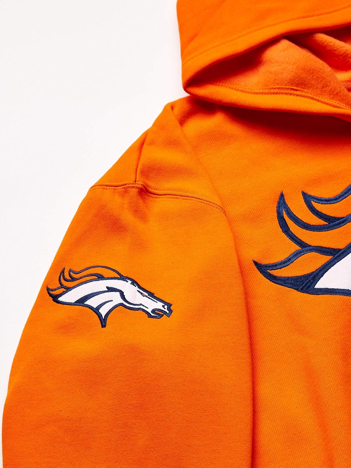 FOCO Denver Broncos Team Logo Klew Suit - Navy - Extra Small