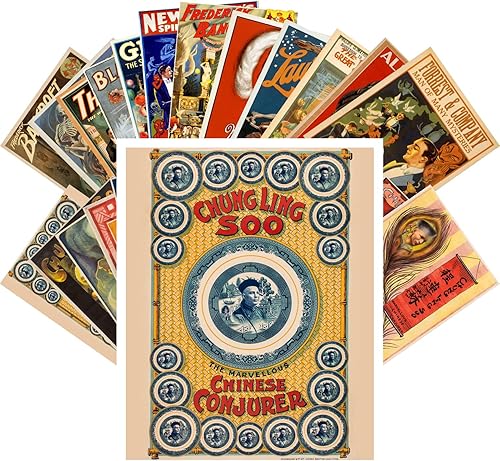 Miniatura 11 de PIXILUV Postales vintage 24 piezas vintage Broadway películas musicales pósteres de película vintage REPRINT