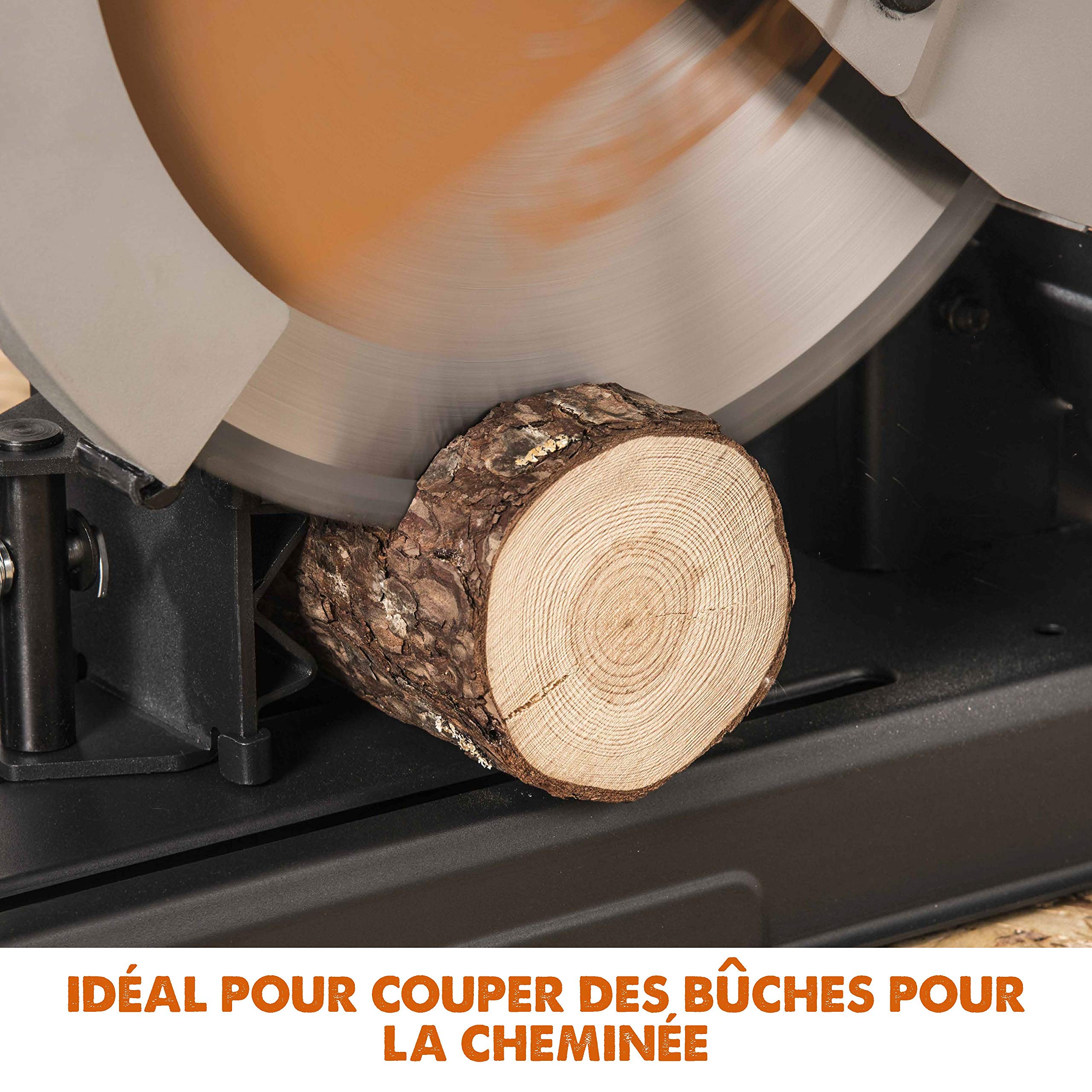 Evolution Power Tools R355CPS Scie À Tronçonner 355 mm Lame Circulaire Multi-Matériaux