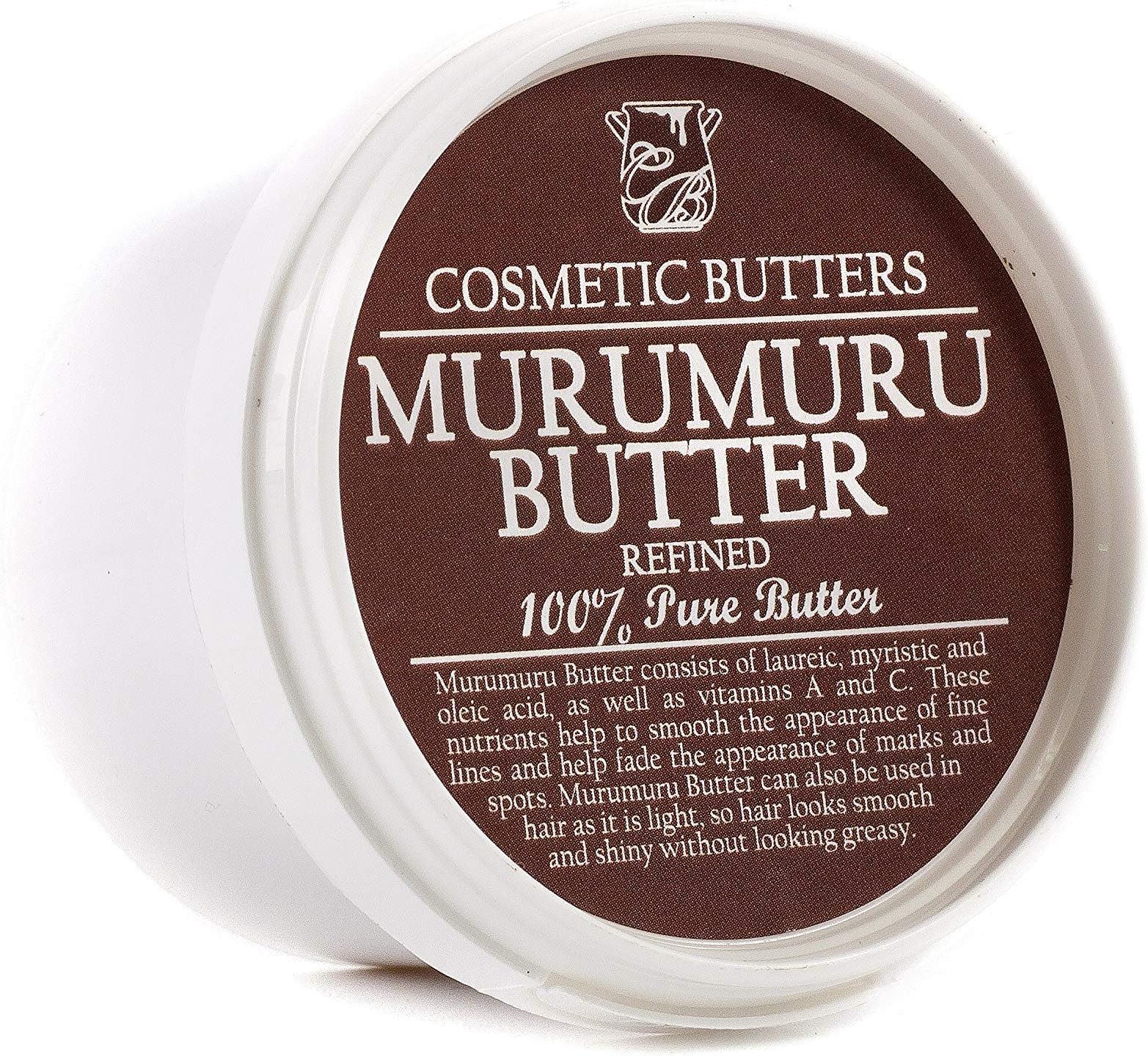 Mystic Moments | Murumuru Butter Refined Butter 100g - Pure & Natural Cosmetic Butters Vegan GMO Free