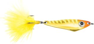 VMC Hatchet Spoon Fishing Lure, Premium Ice Fishing Spoon for Walleye, Trout, Panfish, and Perch, Juicy Lucy