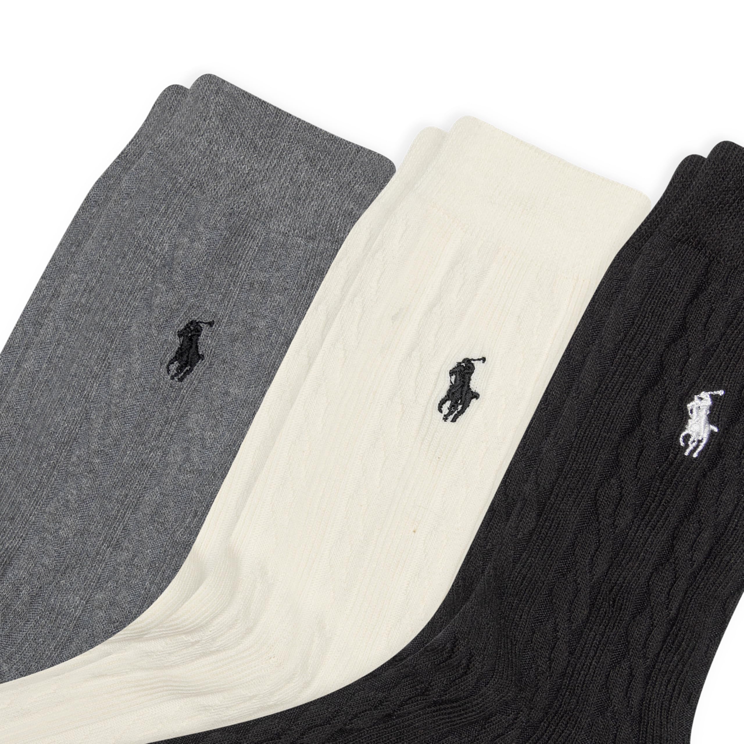 POLO RALPH LAUREN Damen Klassisches Baumwollkabel