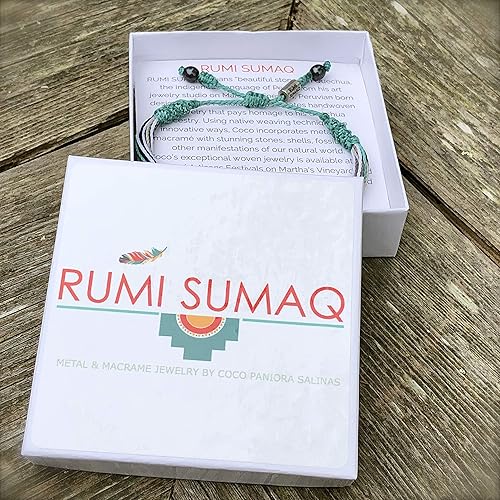 Miniatura 3 de Aqua Navy Surf String Bracelet for Men and Women  Handmade Sailor Rope Bracelets by Rumi Sumaq