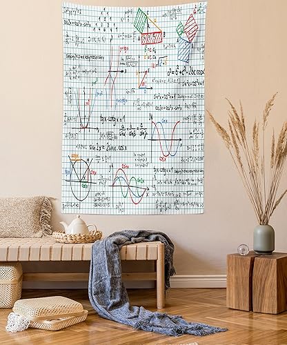 Miniatura 50 de Lunarable Tapiz de La Habana, caballeros que tocan saxofón con sombreros de Panamá y auto rojo nostálgico, colgante de pared para dormitorio, sala