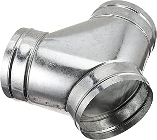 Hydrofarm ACY666 6-Inch Y Connector, 6 by 6 by 6, Black - coolthings.us