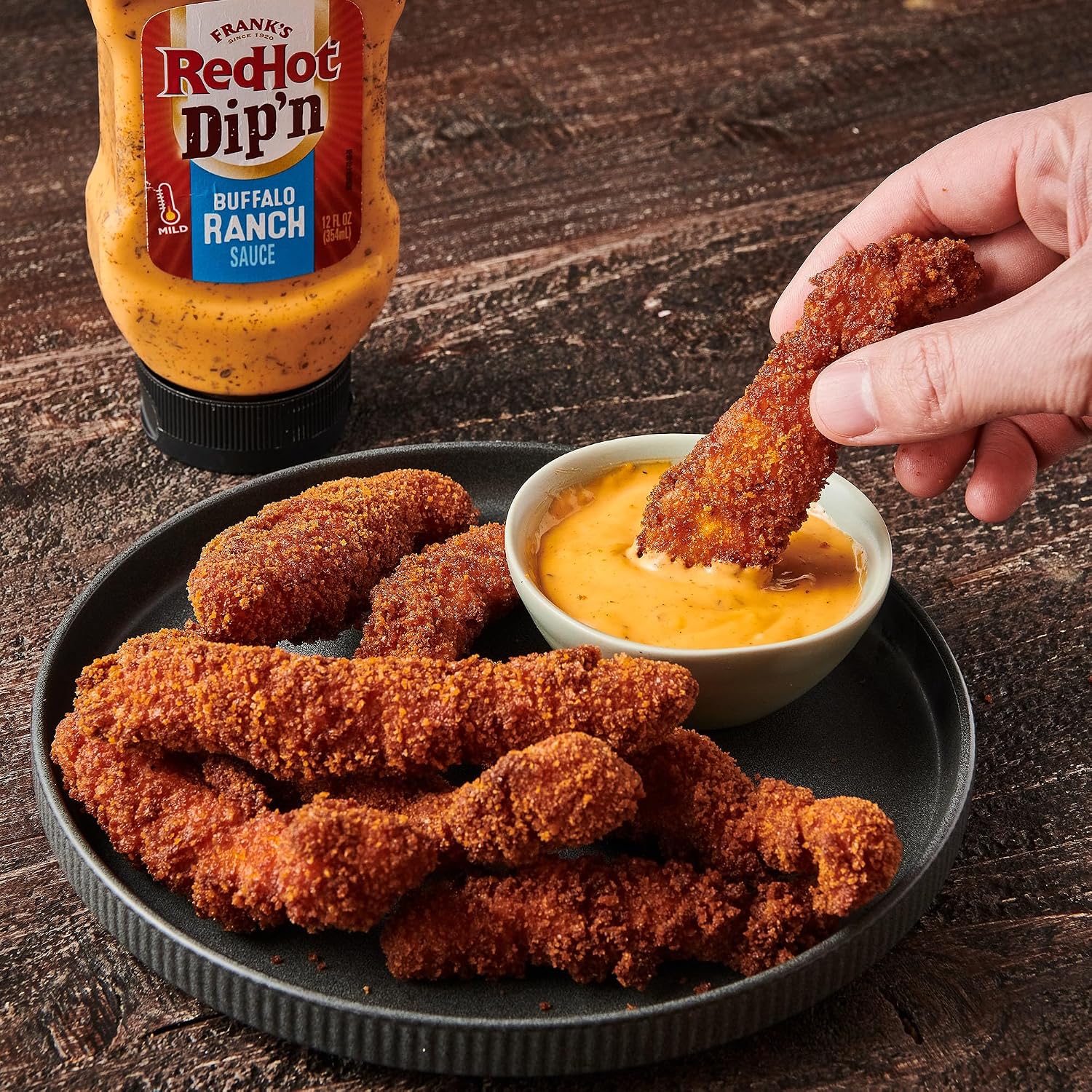 Frank's RedHot Dip'n Buffalo Ranch Sauce, 12 fl oz (Pack of 3) image 5