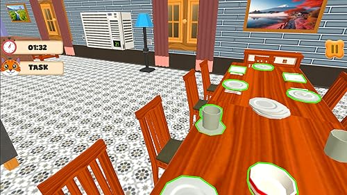 Bad Cat 3D Pranks Cat Simulator: Cute Animal Pet Game