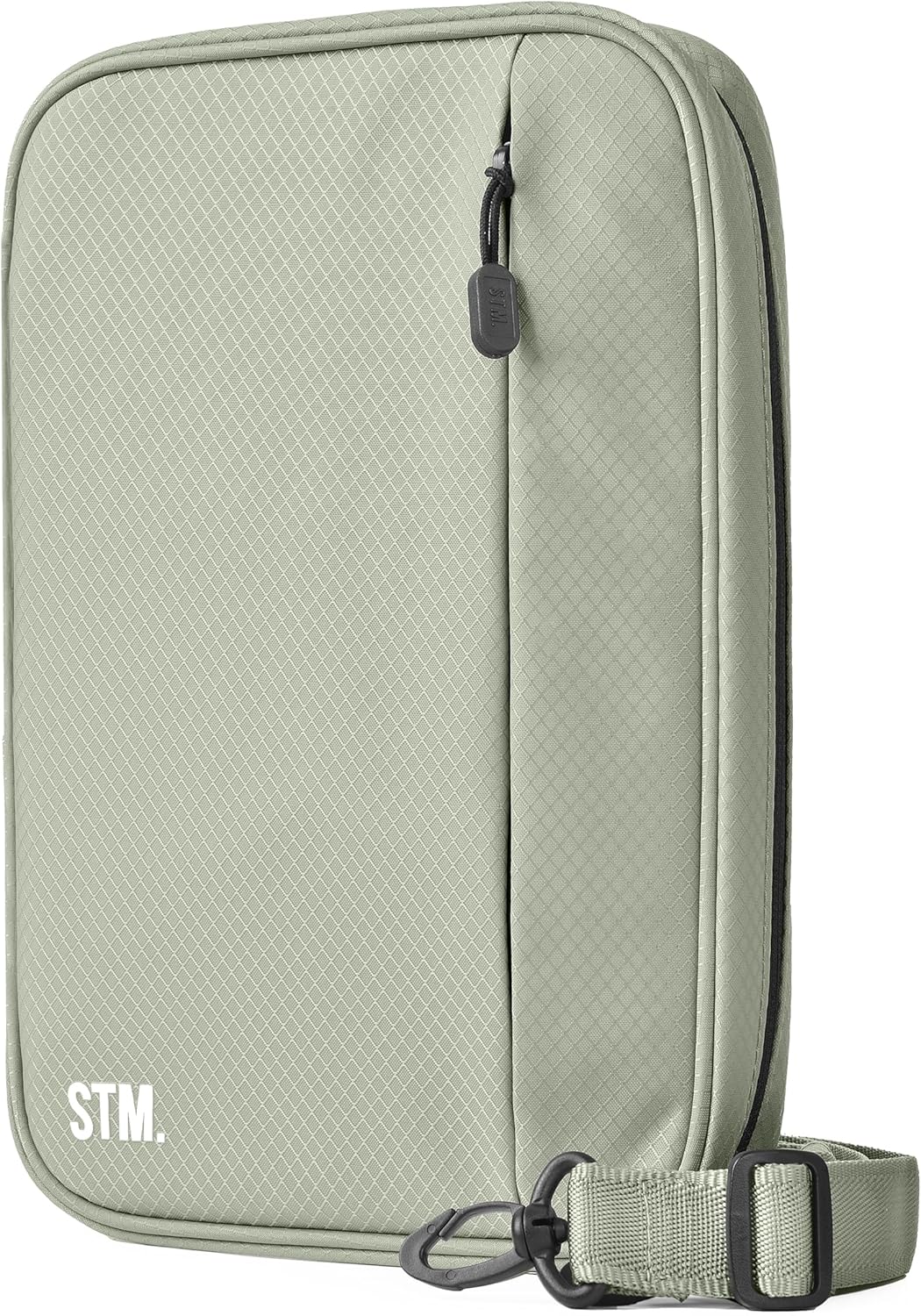 Scribbles That Matter - Kawaii Pencil Case Pouch + Journal Organizer - Large Capacity, Zippered Pocket, Adjustable Shoulder Strap (8.5 x 12.5)