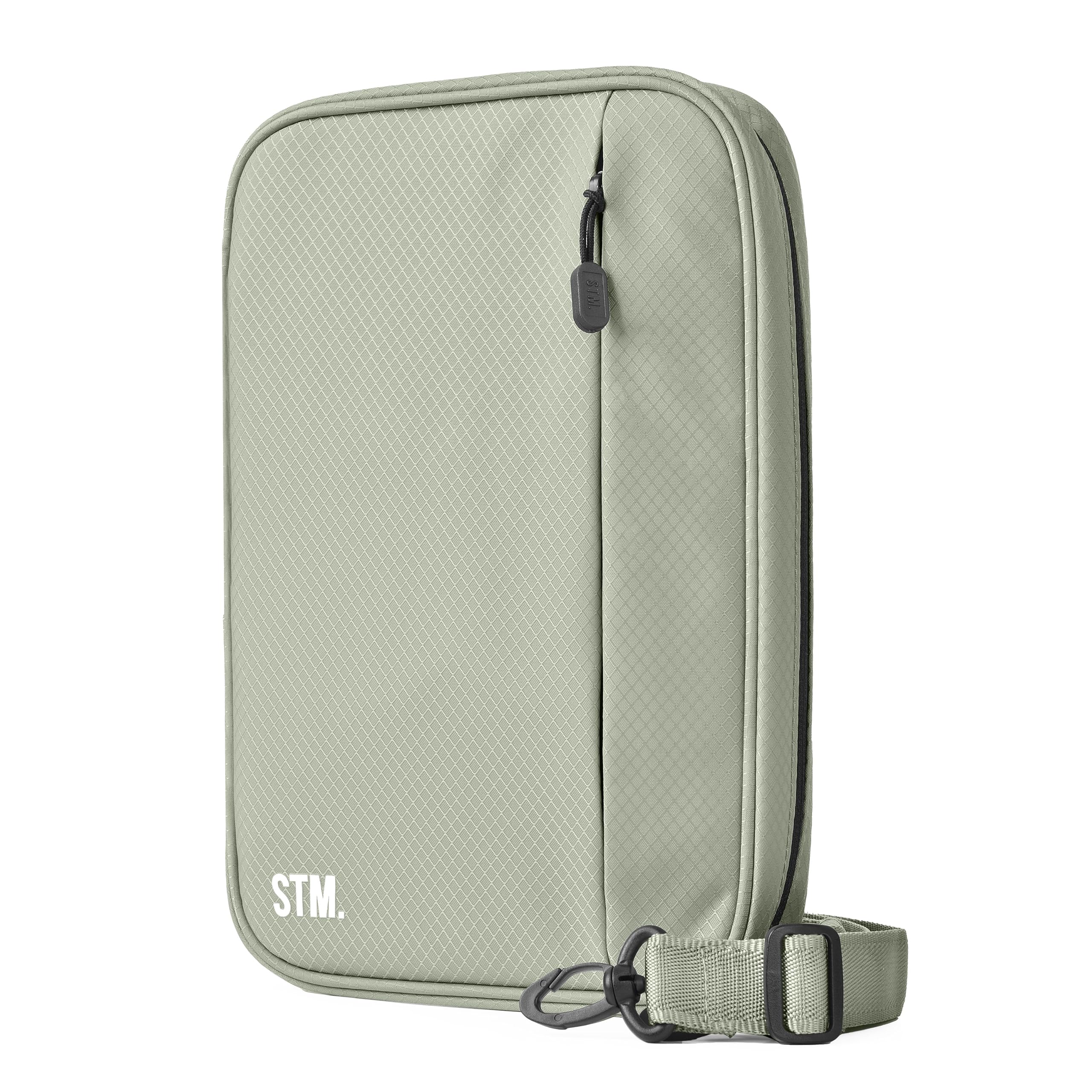 Scribbles That Matter - B5 Pencil Case Pouch + Journal Organizer - Large capacity Kawaii Pencil Pouch, Pen Case, Marker Case, Journal Pouch Zippered Pocket Adjustable Shoulder Strap (8.5 x 12.5)