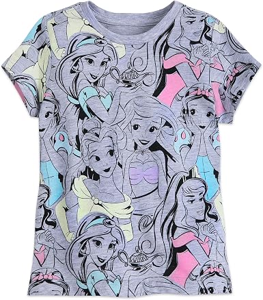 Disney Princess Allover Print T-Shirt 