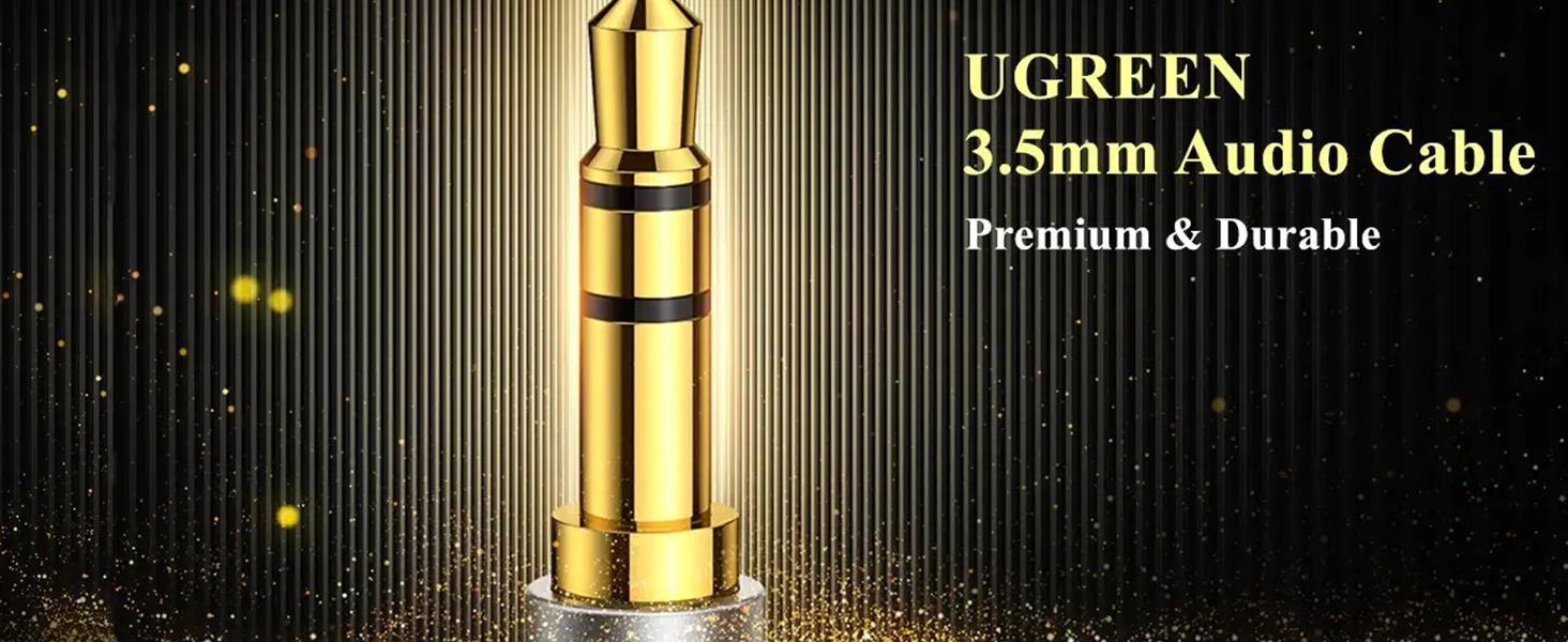 Amazon.com: UGREEN 3.5mm Audio Cable Nylon Braided Aux Cord Male