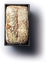 Vista 3 de MasterClass KCMCHB20 - Molde para pan (2 libras, antiadherente, acero al carbono de 0.039 in, 8.3 x 4.3 in), color gris