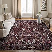 Vista 92 de Bloom Rugs Alfombra de pasillo lavable antideslizante de 7 pies – Beige/Gris Camino tradicional para entrada, pasillo, baño y cocina