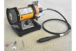 TruePower 199 Mini Multi-Purpose Bench Grinder: Ideal for Small-Scale Projects