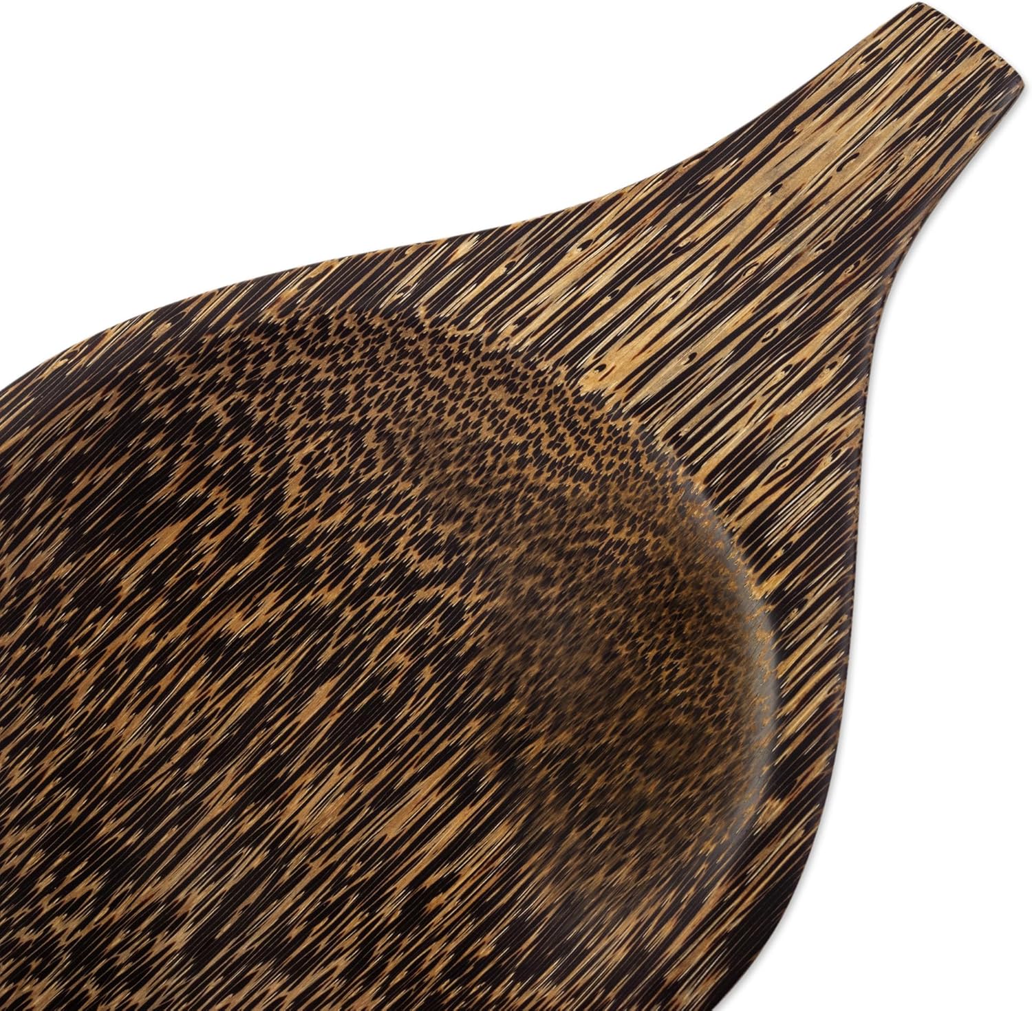NOVICA Brown Wood Eco-Friendly Platters Serveware From Peru 'Generous Jungle'