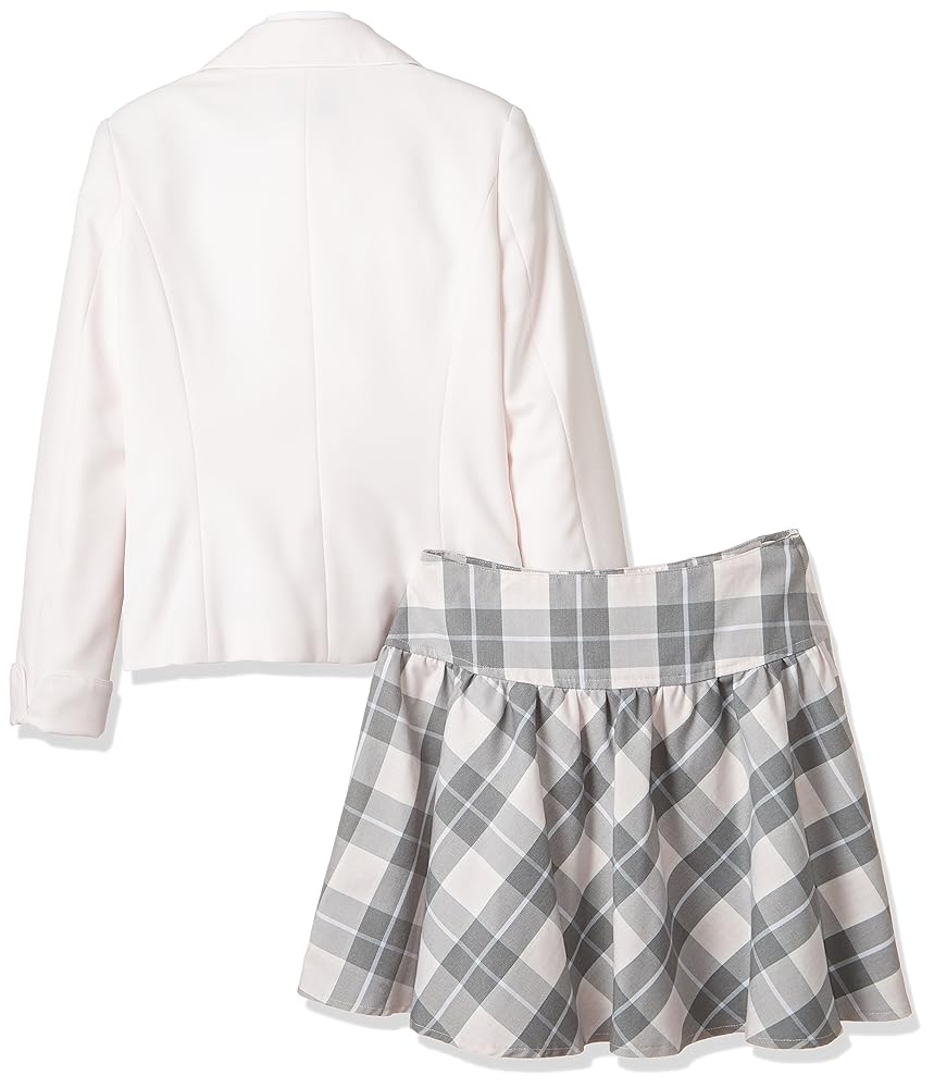 デコラピンキーズ　160 女の子　新品　スーツ DECORA PINKY'S(デコラピンキーズ)? グレーチェックスカート