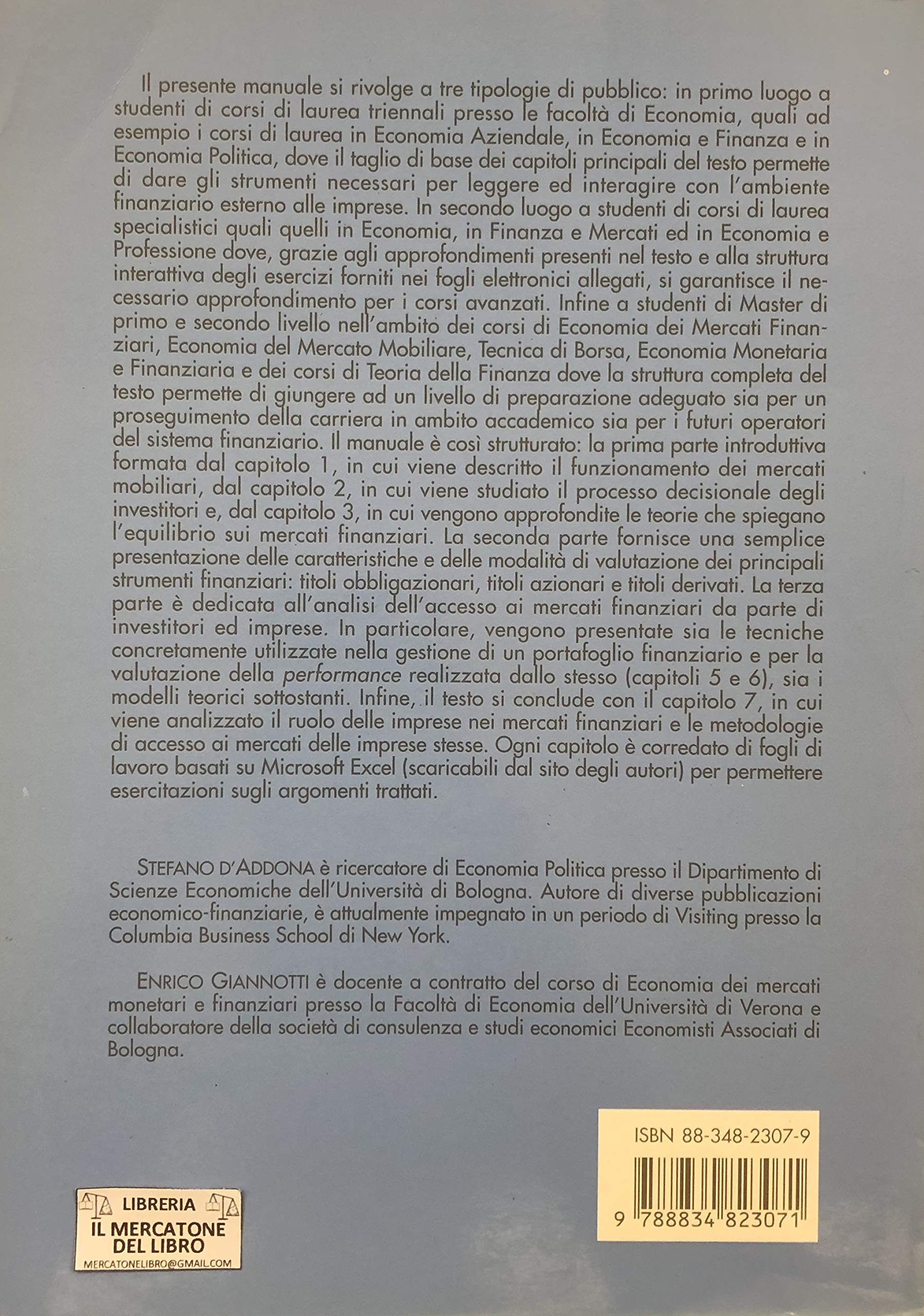 L'accesso ai mercati finanziari. Opportunità per gli investitori e strumenti di finanziamento per le imprese