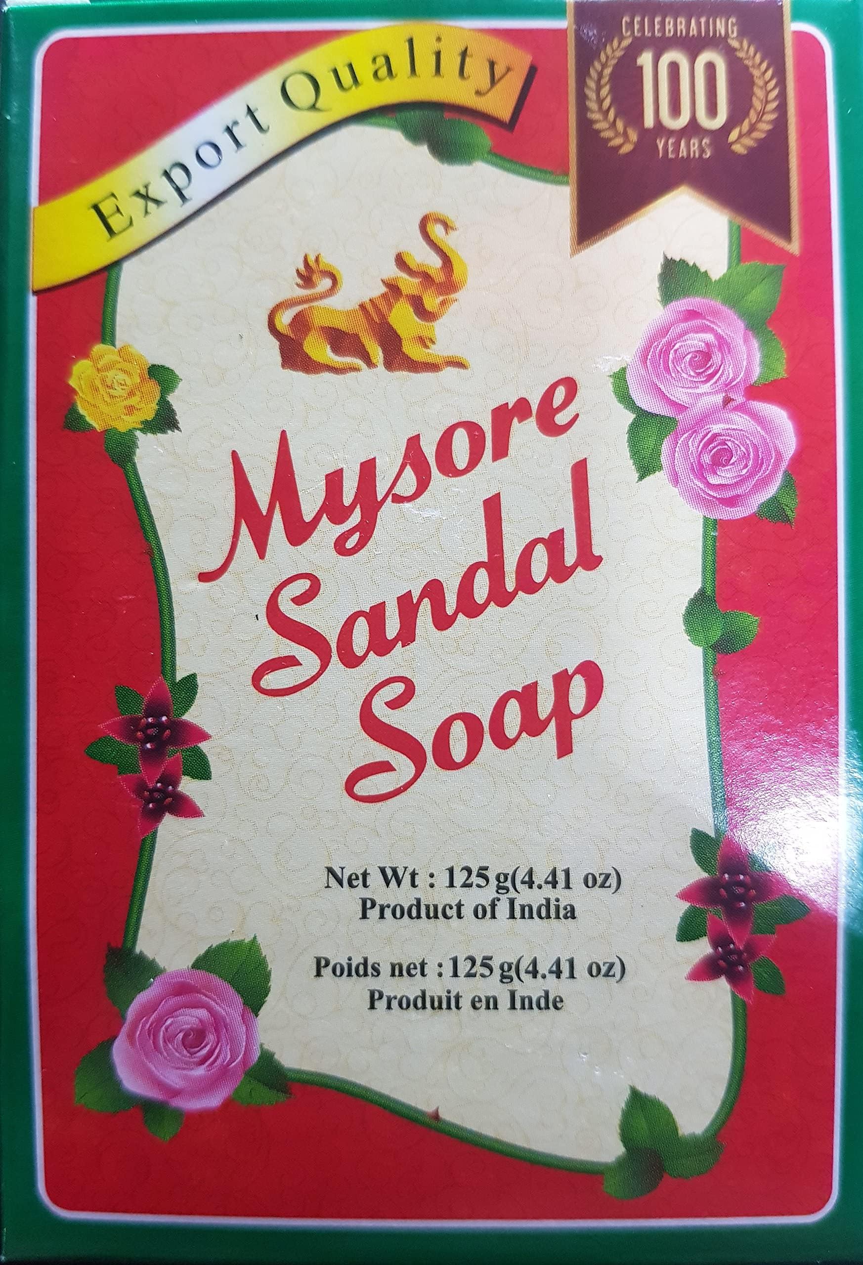 Mysore Sandalwood Enriched Sandal Soap 125g by Mysore Sandal