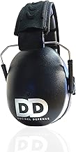 Best Professional Safety Ear Muffs by Decibel Defense - 37dB NRR - The HIGHEST Rated & MOST COMFORTABLE Ear Protection for Shooting & Industrial Use - THE BEST HEARING PROTECTION...GUARANTEED Reviews