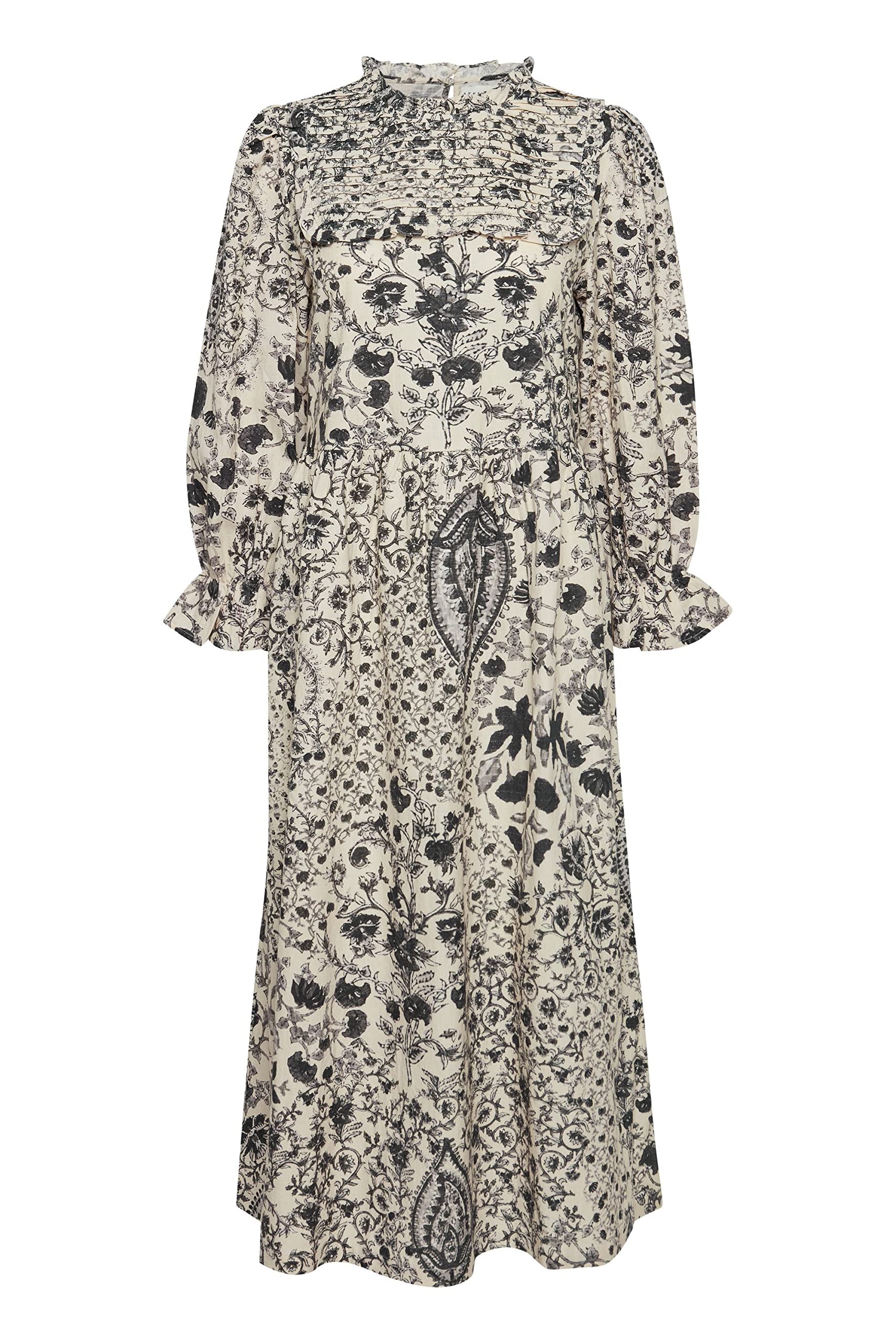 Atelier Rêve Women's Beige Long Sleeve Dress Irprilla