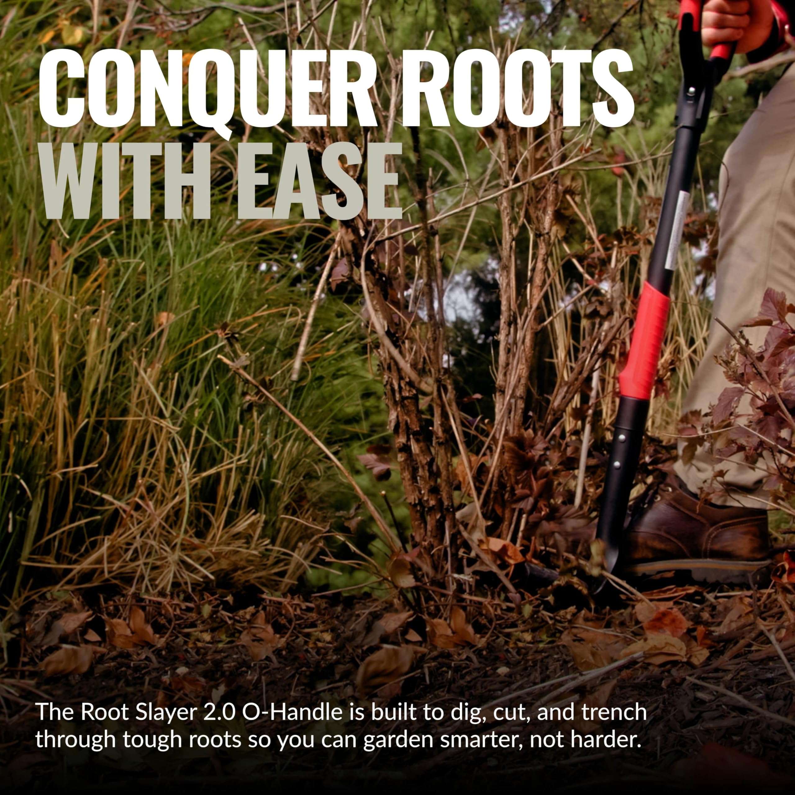 Root Slayer Radius Garden RS220-001 Pala a vanga seghettata in acciaio