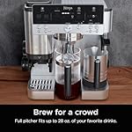 Ninja Luxe Café 28 oz. Shareable Pitcher, for Espresso and Coffee, Glass Carafe, Hot or Iced, Espresso Machine Accessories, XSKSHRBLEPTCHR - Image 2