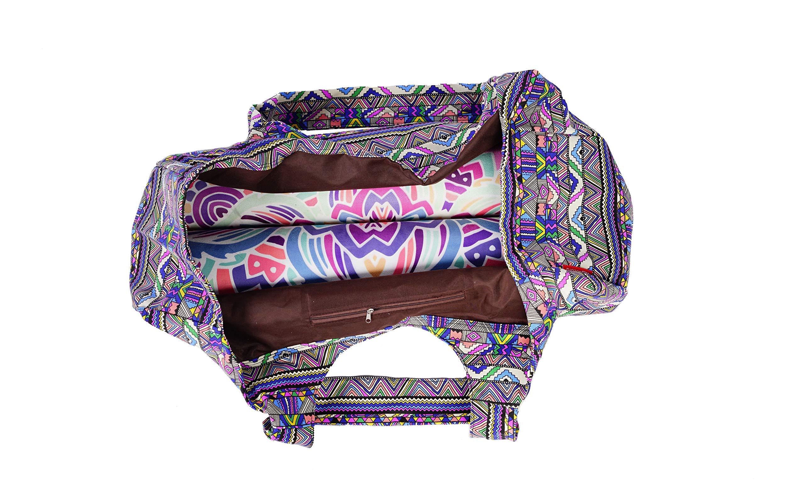Aozora Yogamatten-Tasche, große Tragetasche für Yogamatte, Tragetasche, mit Taschen, passend für Matten mit multifunktionalen Aufbewahrungstaschen, leicht und langlebig
