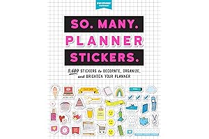 So. Many. Planner Stickers: 2,600 Stickers to Brighten Your Planner