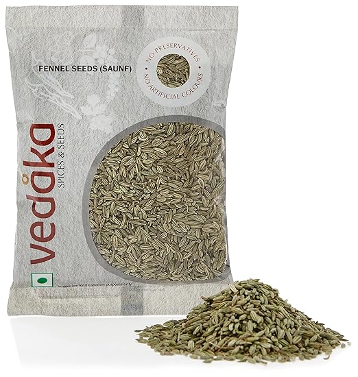 Amazon Brand - Vedaka Fennel (Saunf) whole, 100 g