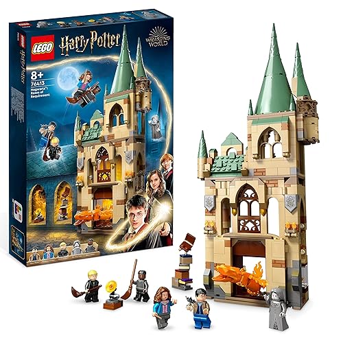 Immagine del prodotto LEGO 76413 Harry Potter Hogwarts: la Stanza delle Necessità, Castello Giocattolo per Bambini e Bambine con Serpente di Fuoco Trasformabile, Set Costruzione Modulare da i Doni della Morte