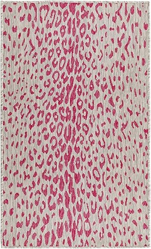 Vista 122 de Unique Loom Outdoor Safari Collection - Alfombra Samburu (10 pies cuadrados, natural/marrón claro)