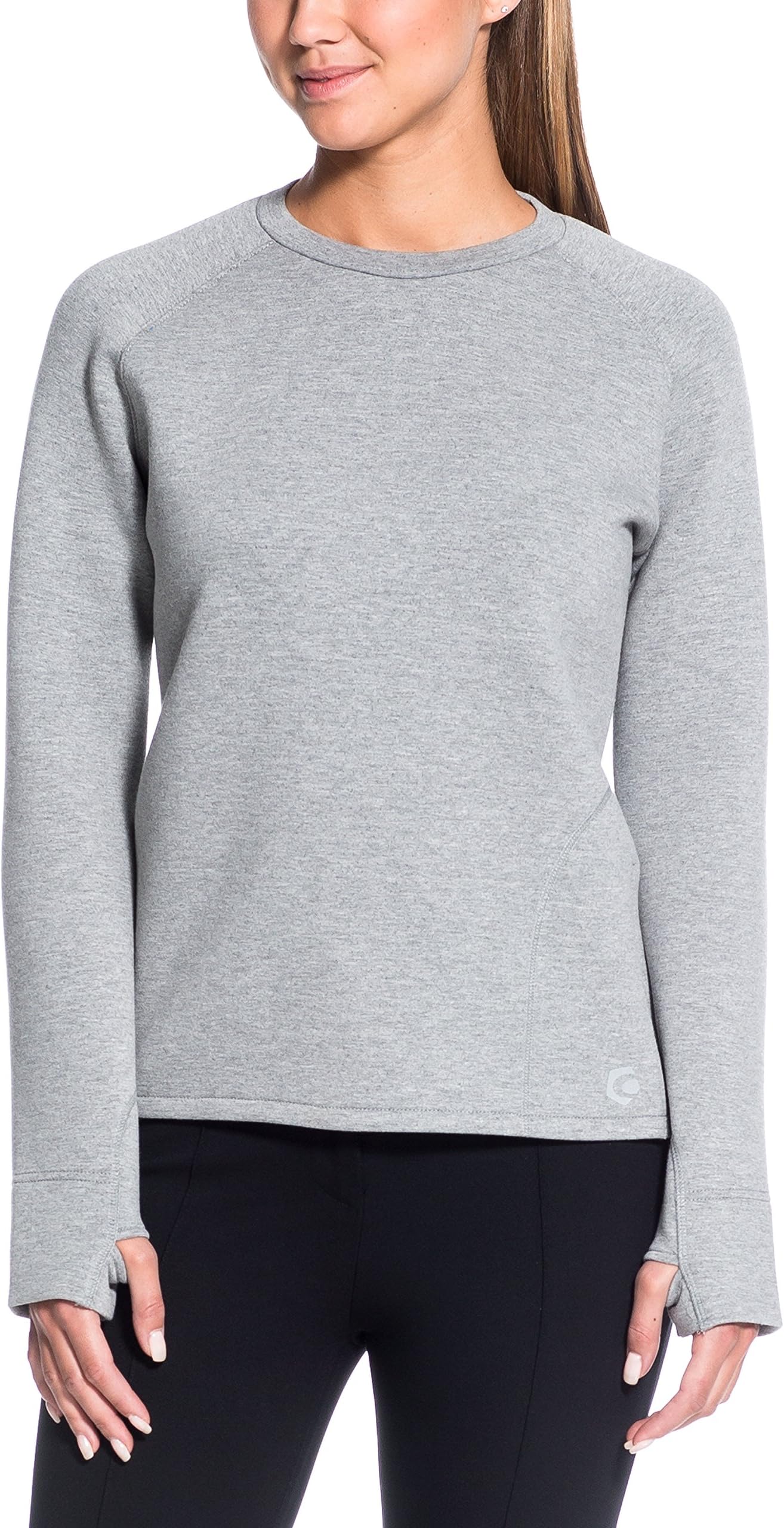 GregsterPro Round Neck Sports Sweatshirt – Long Sleeve Outdoor Shirt – Perfect for Cycling, Running, Hiking