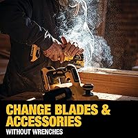 Vista 8 de DEWALT - Kit combinado de herramientas eléctricas de 20 V MAX, 10 herramientas inalámbricas, juego de herramientas eléctricas, 2 baterías, cargador