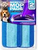 Millifiber Reusable Mop Pads Compatible with Swiffer WetJet (2 Pack) - Microfiber Mop Refill for Wet Mopping Cloths - Hardwood Floor Cleaning Spray Pads Reusable Replacements
