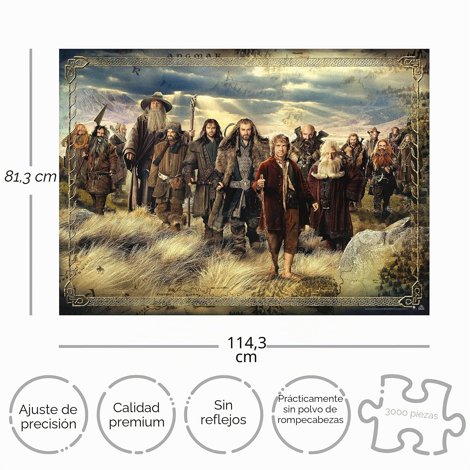 The Hobbit 3000 Piece Jigsaw Puzzle