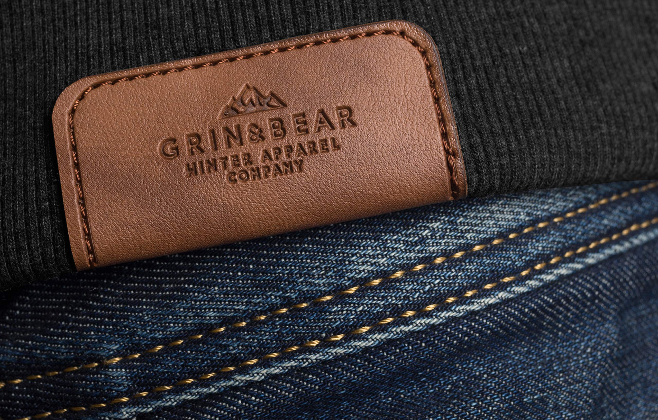 Grin&Bear | Uomo | Felpa con Cappucio Hoodie | GEC022