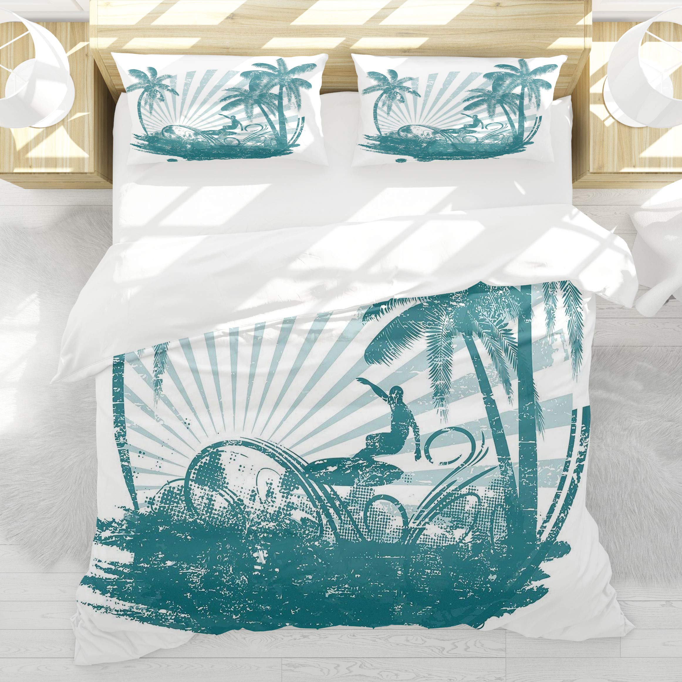 Housse de couette surréalisme sport aventure 220x240 pour une chambre esprit évasion