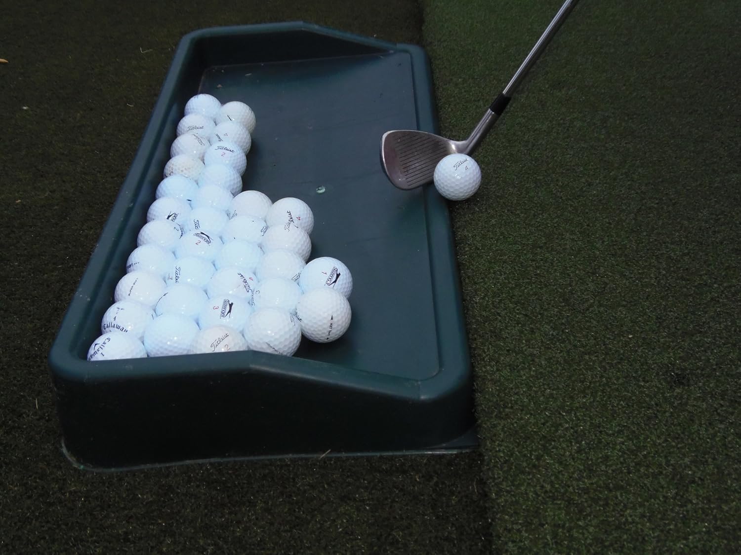 Country Club Elite® Golf Ball Tray - Commercial Quality High Impact Plastic Tray (The Exact Same Product We Supply to Commercial Driving Ranges and Golf Courses | Proud to Be Made in The USA