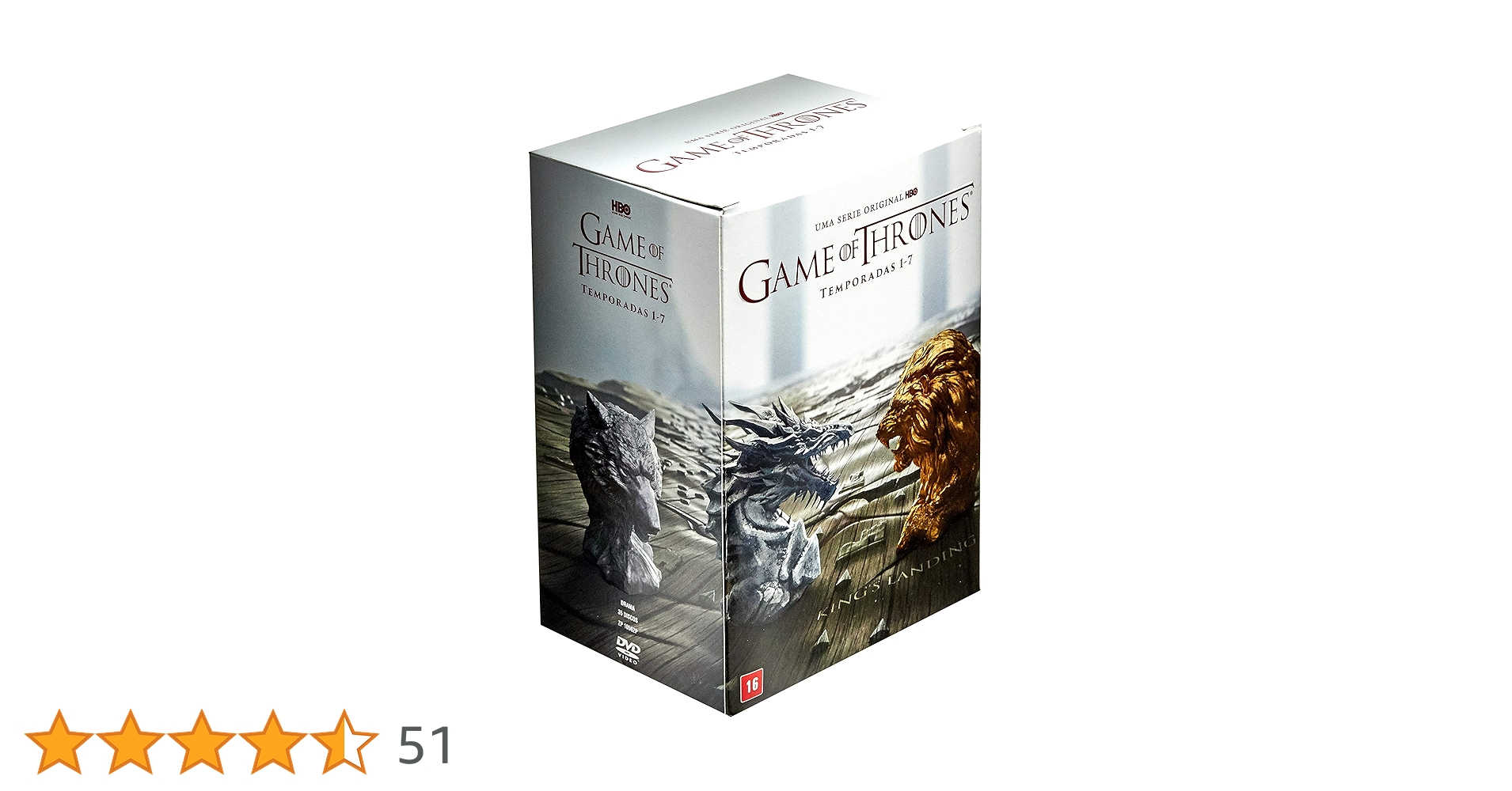 Coleção Game Of Thrones: Temporadas 1-7 [DVD] | Amazon.com.br