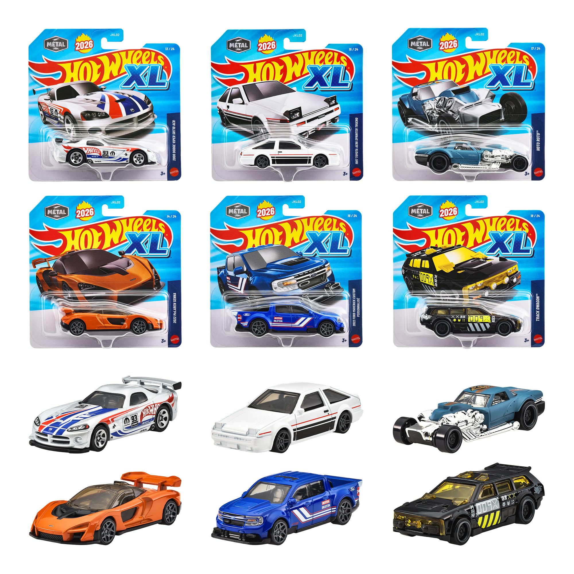 Amazon | ホットウィール(Hot Wheels) XL ベーシックカー アソート