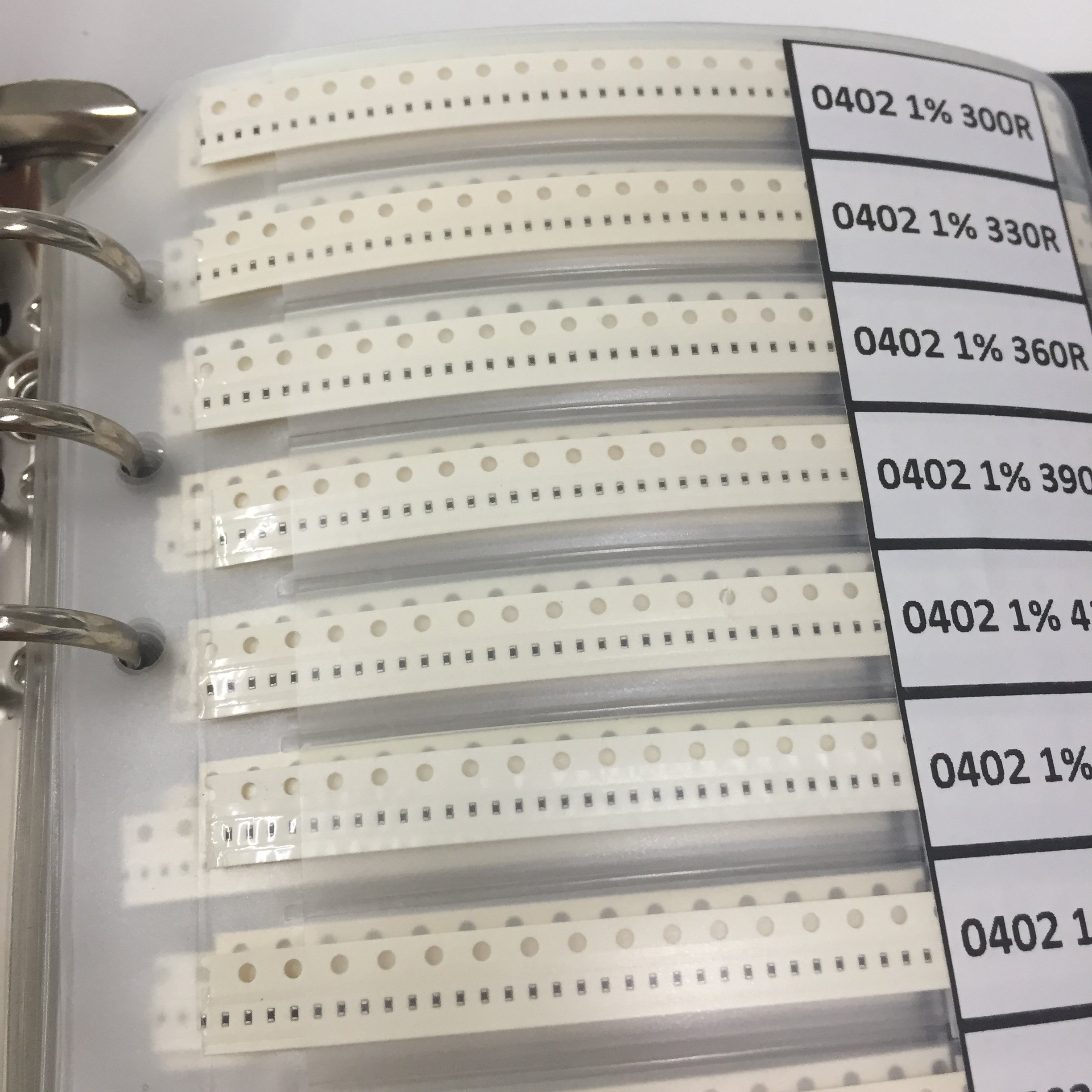 0402 Resistor Kit 0402 SMD Chip Resistors Sample Kit - 170 Values X ...