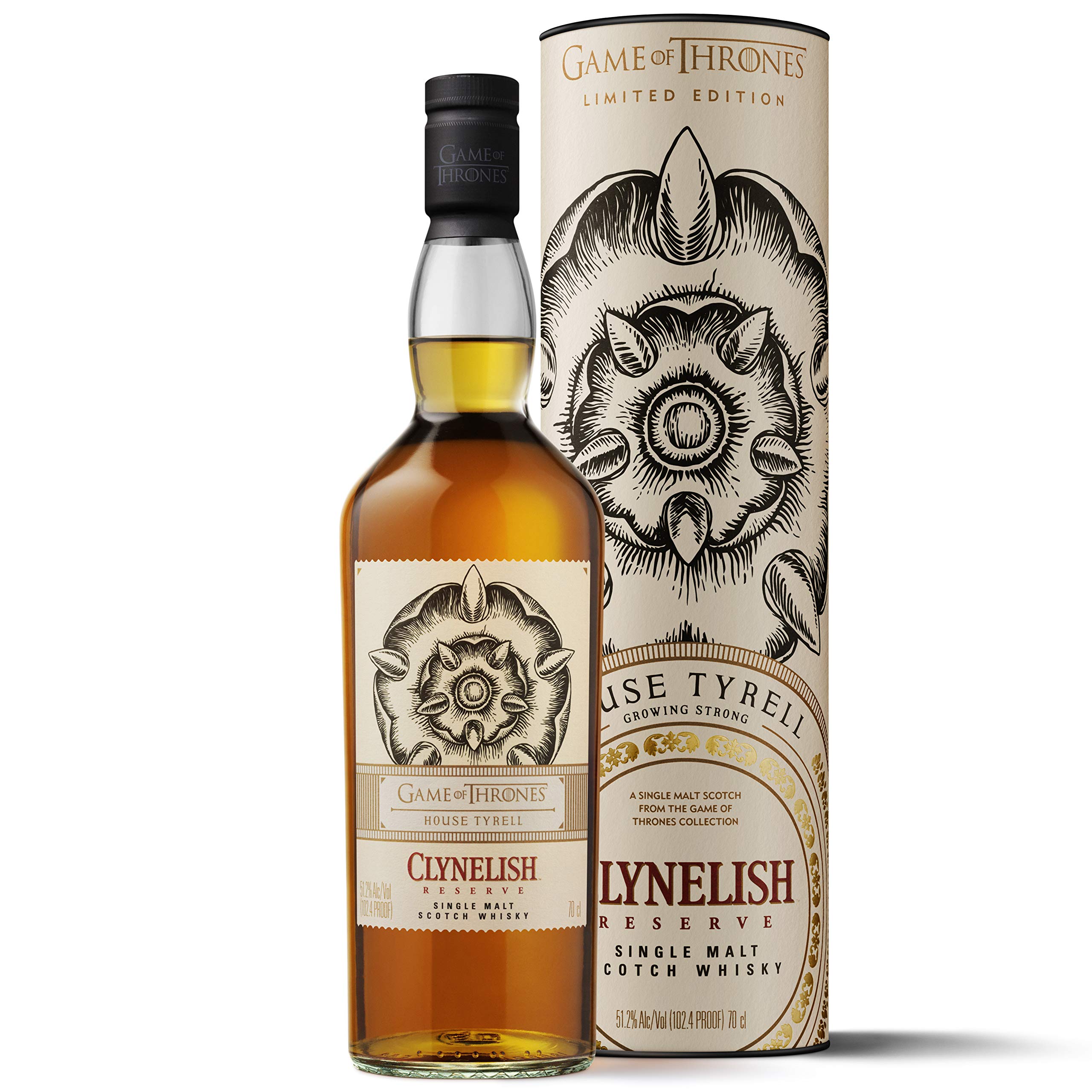Clynelish Reserve Single Malt Scotch Whisky - Haus Tyrell Game of Thrones Limitierte Edition (1 x 0.7 l)