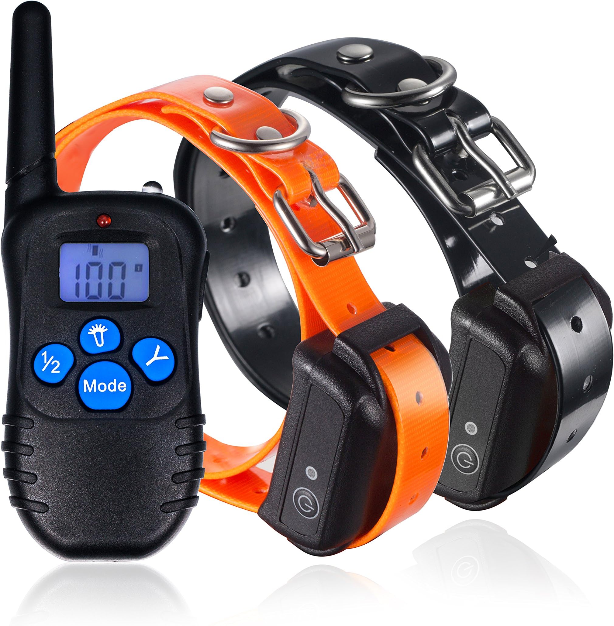 PET998DBB 330 Yards Remote Dog Training collar with Beep / Vibration / Shock Electric by UMyPet
