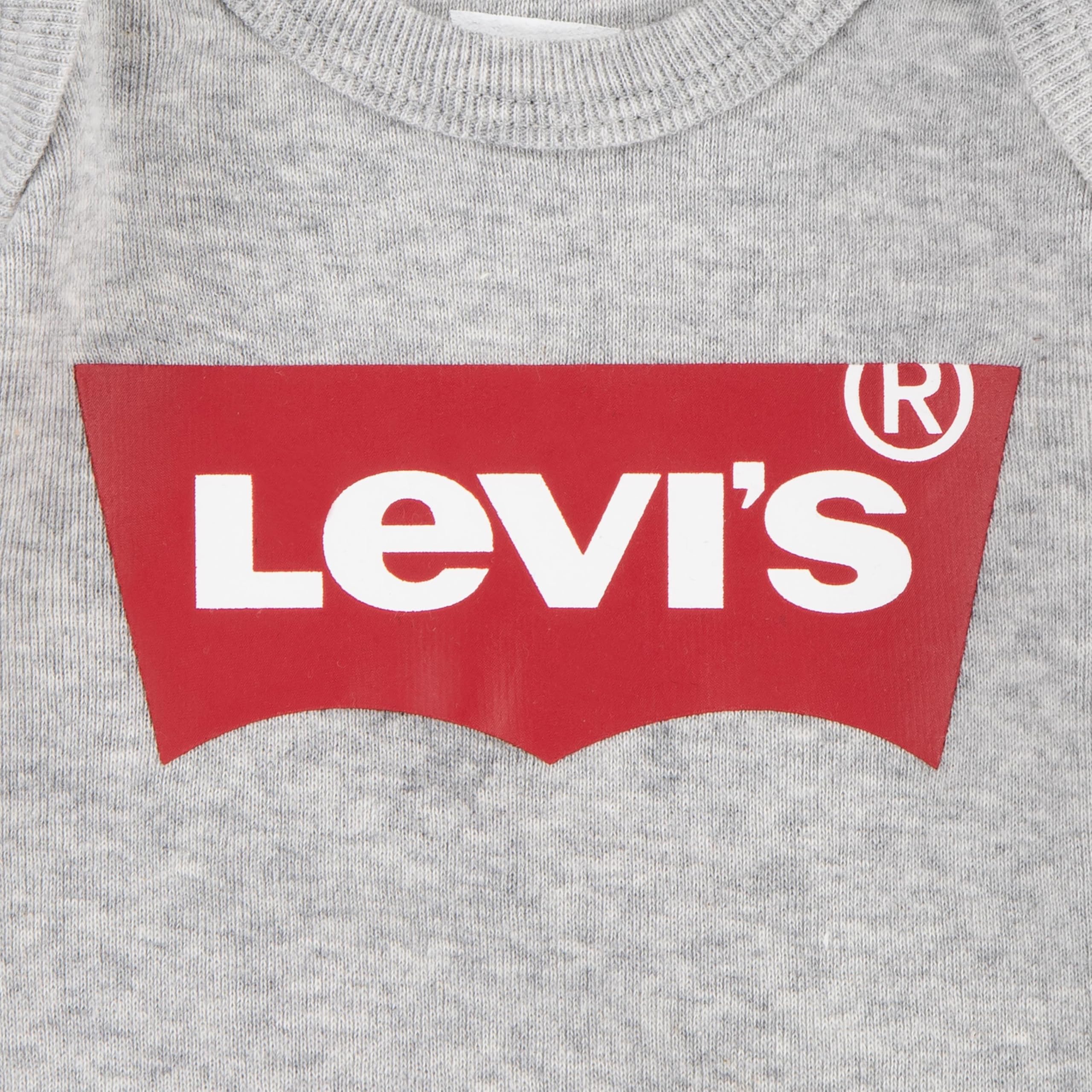 Levi's Lhn Ls 2pk Batwing Bodysuit Se ENSEMBLES EN BOÎTE Mixte bébé (lot de 2)