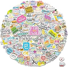 Inspirational Stickers,150Pcs Motivational Stickers for Water Bottles Po...