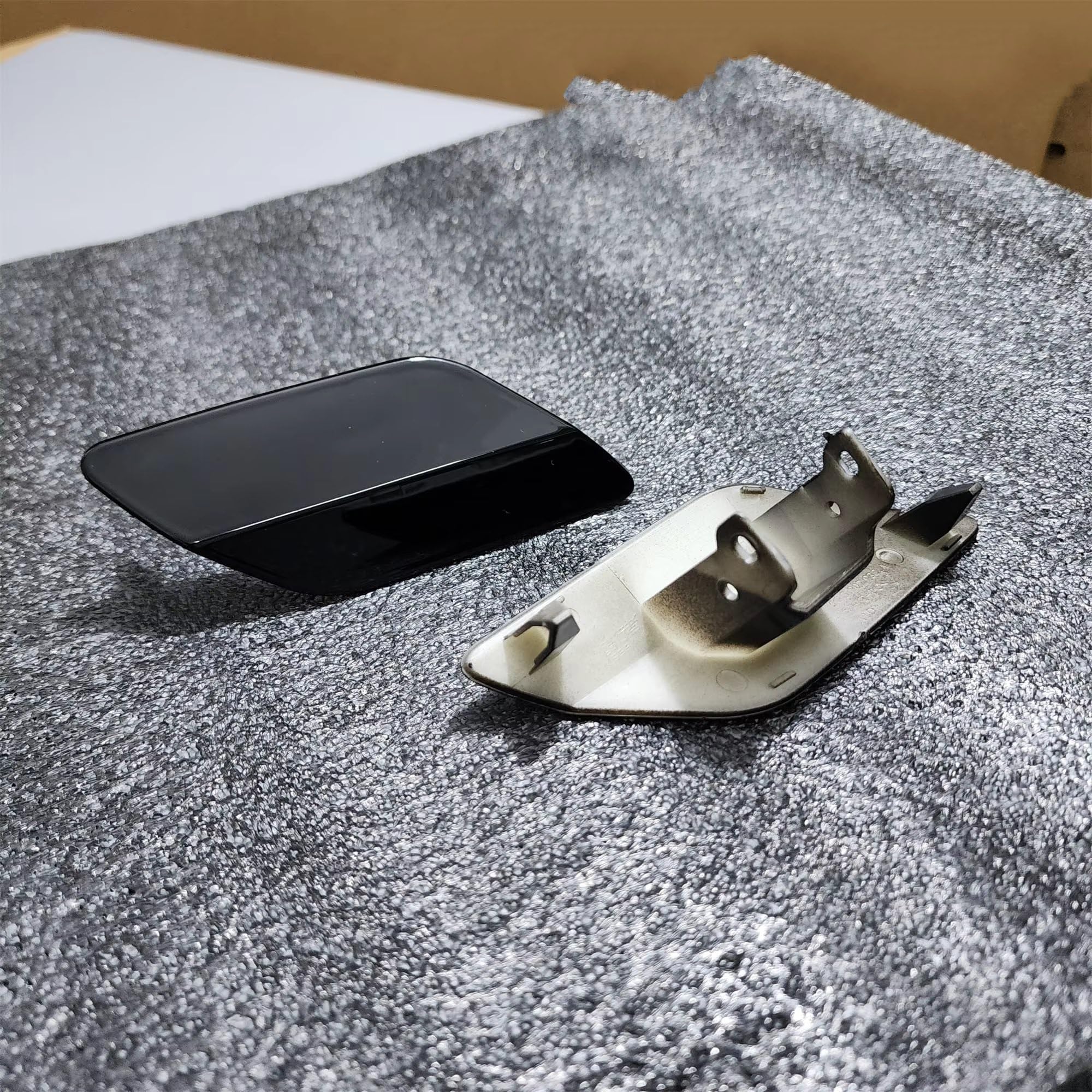 Caches Lave Phares Compatible Avec Vw Pour Golf 7.5 Pour GTI Pour GTD Pour Facelift 2017 2018 2019 2020 Pare-chocs Avant L R Capuchons De Couvercle De Buse De Lave-phare