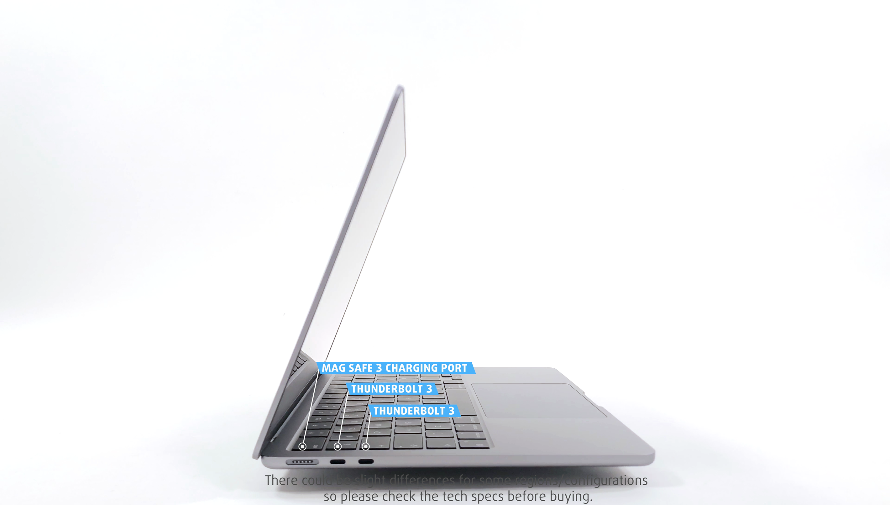 Watch Apple MacBook Air ﹙M2, 2022﹚ - Ports info, 360 degrees